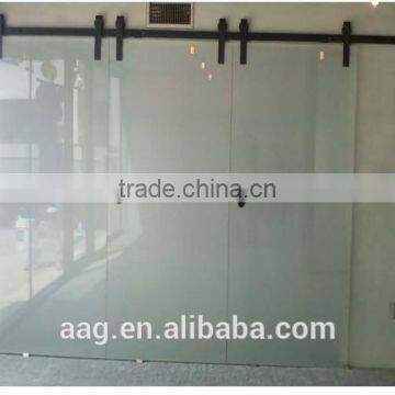 2016 Hot Sale Carbon Steel Wooden Sliding Door Roller Track Guide and Door Stop for Wooden Sliding Door photo-2