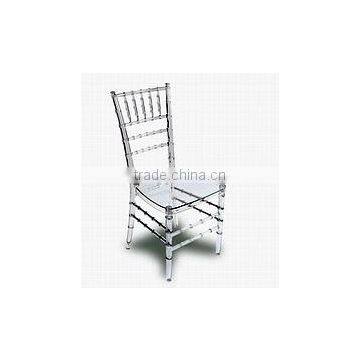 Clear Resin Tiffany / Chiavari Chairs in Discount photo-5