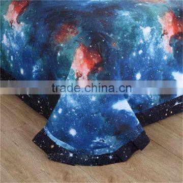 2016New Fashion 3DGalay Bedding Sets Twin/Queen Size Universe Outer Space Themed Bedspread Bed Linen Bed Sheets Duvet Cover Set photo-2