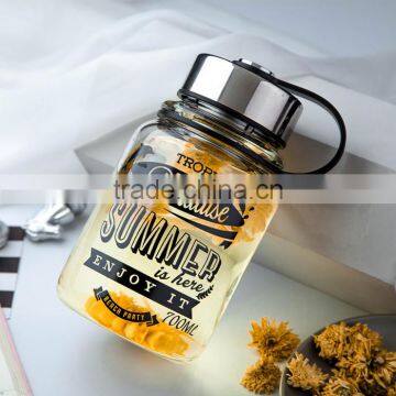 UCHOME Single Wall Big Glass Water Bottle photo-4