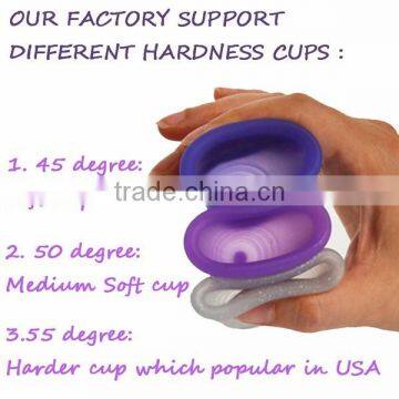 ISO factory Anti Bacteria Custom Packages silicone custom packages menstrual cup