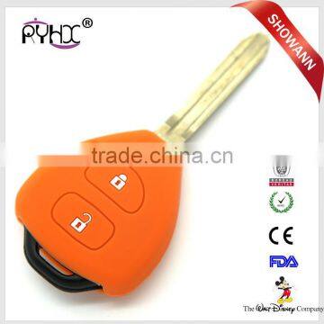 Replacement Silicone Car Key Cover for Toyota Rubber Car Key Case Shell for Lexus