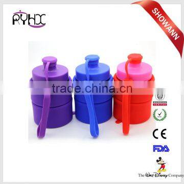 2016 Hot Selling Portable 800ml Collapsible Drink Silicone Kettle photo-5