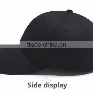 6 Panel Custom Embroidered 100% Cotton Wine Red Color Baseball Caps/hats photo-4