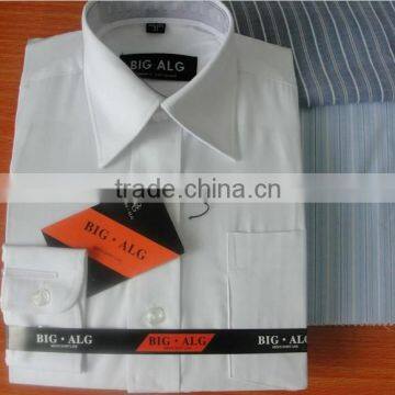 Mens shirts/white office dress shirts/wholesale cheap shirt for men