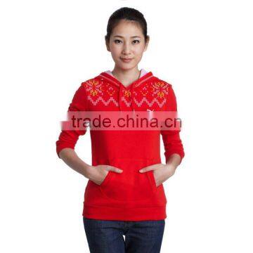 women christmas pullover hoody