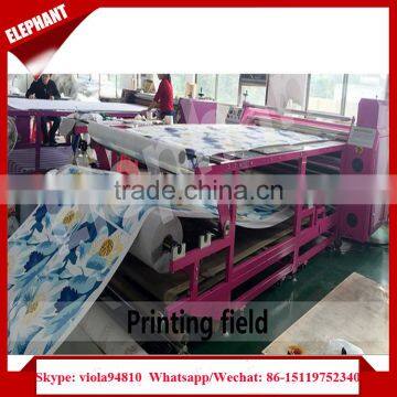 Bed Sheet Curtain Printing Roll Heat Press Machine photo-2