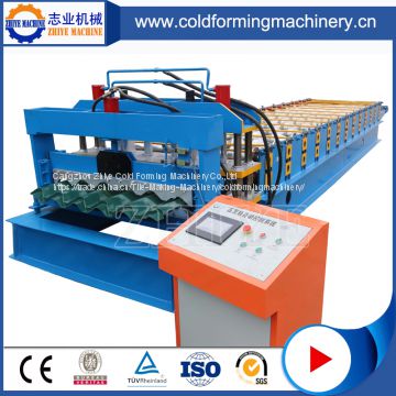 Glazed Tile Cold Roll Forming Machine