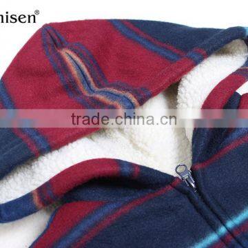 2017 Oem Service Factory Stock Price Wool Plaids Men Coat photo-3