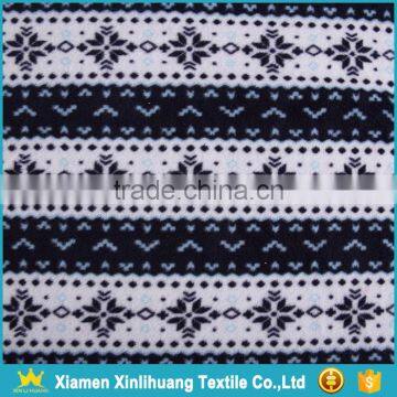 Custom Printed 100% Polyester Reversible Polar Fleece Fabric photo-2