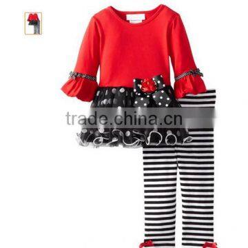 New Arrival Christmas Holiday Clothing Kids Chirstmas Boutque baby outfits and sets