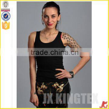 Double-sided Blank Formal Sleeveless Tops photo-2