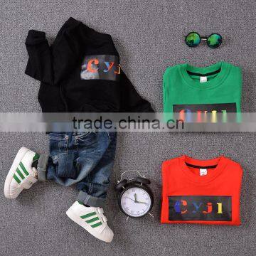 S15271A 2017 new autumn winter sweatshirt boys casual hoodies