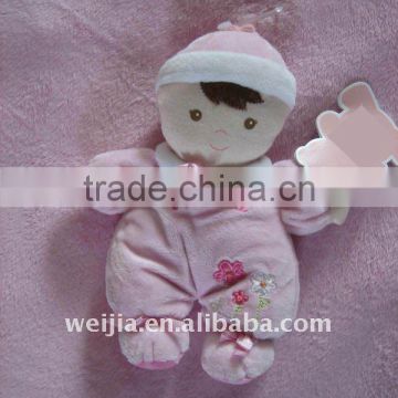 Stuffed plush baby doll toy