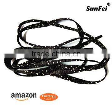 Flat Shoes Laces High Quality Speckled Shoelaces for Running Sneakers Yeezy Boots and Sports Canvas photo-4