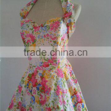 Vintage Style Print Floral Dress Design for Wedding Party Swing Dress Rockabilly Plus Size Dresses Dresses for Women Rockabilly photo-2