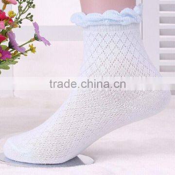 Multi-color Hollow Jacquard Children Summer Socks photo-3
