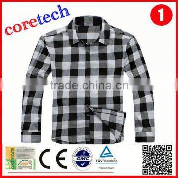 Wholesale Cotton Black and Red Check Shirt Factory photo-4