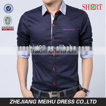 New arrival men slim fit casual shirt