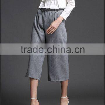 Casual Fashion Linen Straight Loose Pants for Woman