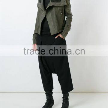 Made in China Wholesale Cheap Short Army Green Slim Fit Trench Coats for Women 2016 photo-2