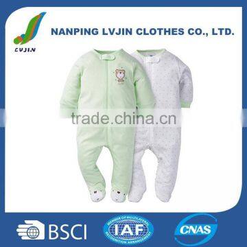 Infant & Toddlers Clothing Cotton Baby 2 Pack Zip Front Sleep Play