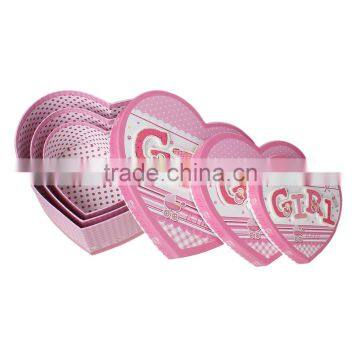 Paper Party Supplies Gift Set Boxes Heart At Random Baby Shower Decoration photo-3