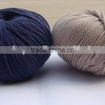 2014 the Most Popular in Europe Market Hot Sale Super Soft 100 Merino Wool Knitting Yarn Environmental Dyed photo-2