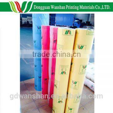 Paper backed colth, paper base fabric, packaging cotton cloth for book