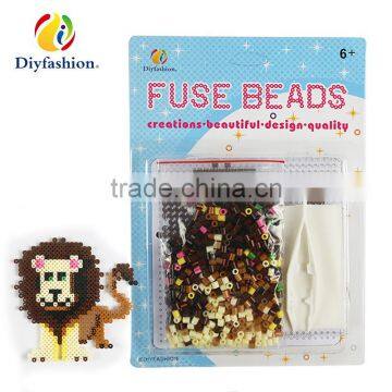 2017 Hot Selling Lion DIY Education Plastic Hama Fuse Beads Toys