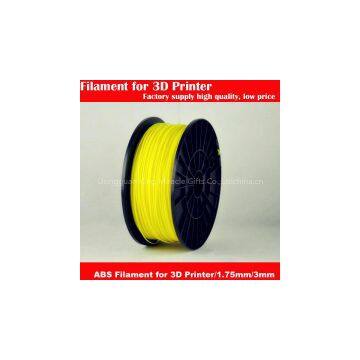 high quality PLA 3D Printing filament/ 3mm pla filament