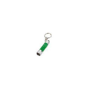 Promotional gifts mini METAL Led Torch Keychain, keychains custom logo Silk screen printed