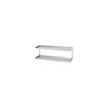 Polished Wall Mounted Stainless Steel Shelves Units Commercial Catering Equipment