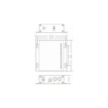 Outdoor PTZ HDCVI Fiber Converters With RS485 Data Over 1SM/MM Fiber to 20KM for CCTV System,support 720P 1080P photo-3