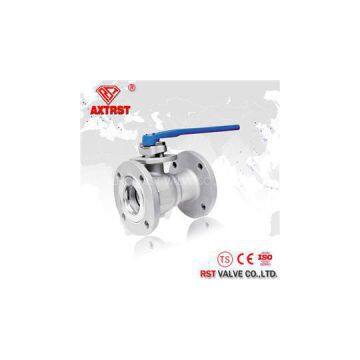 One Piece Floating Stainless Steel Ball Valve 150LB CF8M