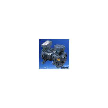 semi-hermetic piston compressor for refrigeration