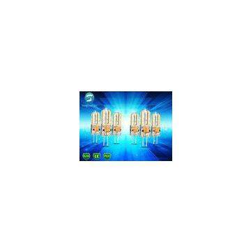 Dimmable G4 Light Bulb LED Corn Crystal Lamp Lighting Silicone Body 95Lm / W