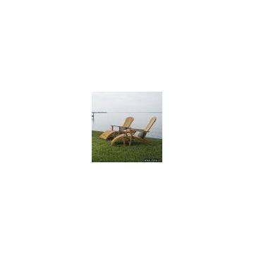 Marine teak adirondack chair