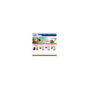 E-commerce Website Design for Food Service