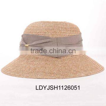 Wholesale Cheap Summer Panama Paper Straw Hat photo-2