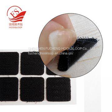 Wholesale die cut low price high quality adhesive hook loop