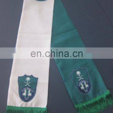 Supply Craft Souvenir soccer team scarf with club crest trade assurance scarf