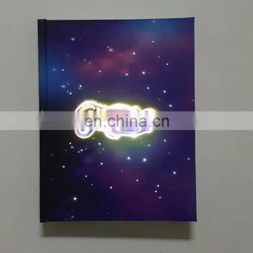 Lighting up versatility gift personal article colorful shiny journal