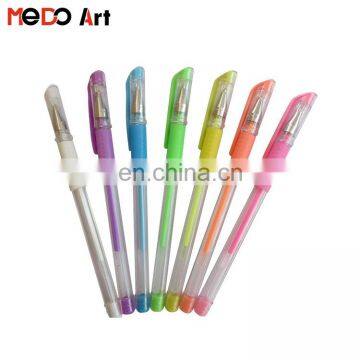 Popular Elegant Glitter Metalic Neon Drawing Pastel Gel Pen Set 6 8 12 24 36 48 60 100