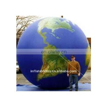 earth ball hot selling inflatable helium balloon