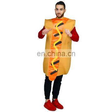 Funny Halloween Carnival Party Food Series Costume Hot Dog Design