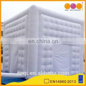 AOQI popular design outdoor inflatable cube house tent for trade show