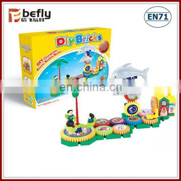 Plastic electronic building blocks toy funny brick