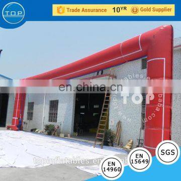 Commercial arch decoration inflatable christmas with high quality