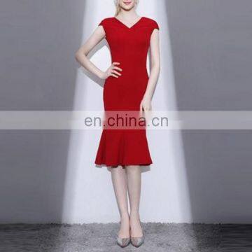 2018 New Spring Elegant Fishtail Dress photo-2